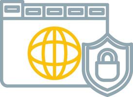 Browser Icon Design Symbol vector