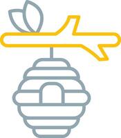 Beehive Icon Design Symbol vector