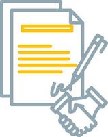 Agreement Icon Design Symbol vector