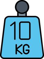 Weights Icon Design Symbol vector
