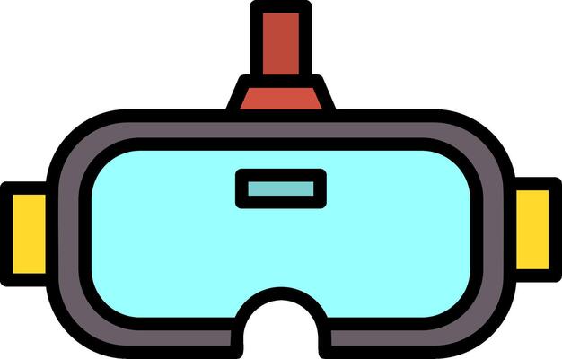 Vr Goggles Icon Design Symbol