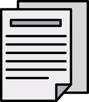 Worksheet Icon Design Symbol vector