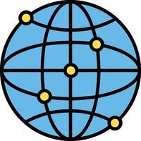 Worldwide Icon Design Symbol vector