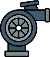 Turbo Icon Design Symbol vector