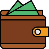 Wallet Icon Design Symbol vector