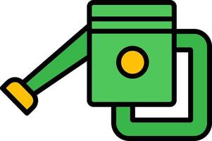 Watering Can Icon Design Symbol vector