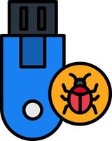 Usb Icon Design Symbol vector