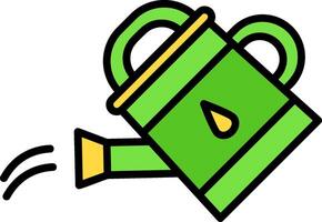 Watering Can Icon Design Symbol vector