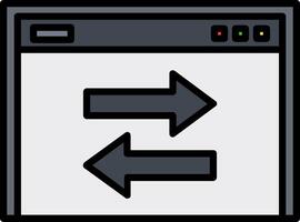 Transfer Data Icon Design Symbol vector
