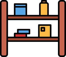 Shelves Icon Design Symbol vector
