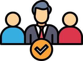 Team Icon Design Symbol vector