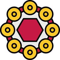 Tambourine Icon Design Symbol vector