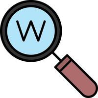 Keyword Icon Design Symbol vector