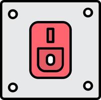 Switch Icon Design Symbol vector