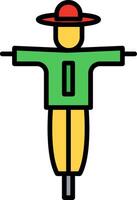 Scarecrow Icon Design Symbol vector