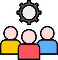Teamwork Icon Design Symbol vector