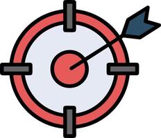 Target Icon Design Symbol vector