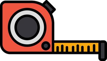 Tape Measure Icon Design Symbol vector