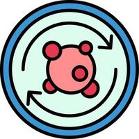 Metabolism Icon Design Symbol vector