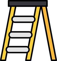 Step Ladder Icon Design Symbol vector