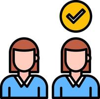 Selecting Icon Design Symbol vector