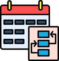 Plan Icon Design Symbol vector