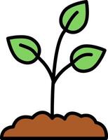 Sprout Icon Design Symbol vector
