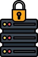 Server Icon Design Symbol vector
