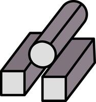 Steel Icon Design Symbol vector