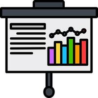 Presentation Icon Design Symbol vector