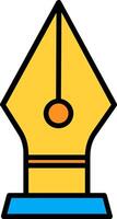 Pen Tool Icon Design Symbol vector