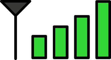 Signal Icon Design Symbol vector