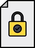 Lock Icon Design Symbol vector