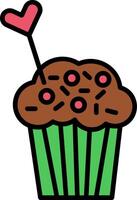 Muffin Icon Design Symbol vector