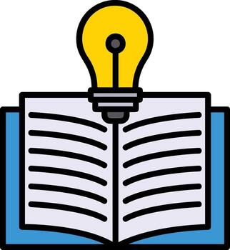 Knowledge Icon Design Symbol vector