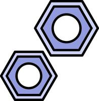 Screw Icon Design Symbol vector