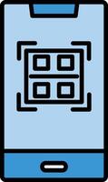 Qr Code Icon Design Symbol vector