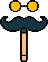 Moustache Icon Design Symbol vector