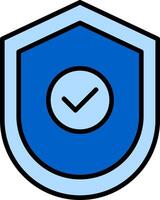 Shield Icon Design Symbol vector