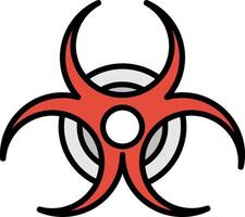 Hazard Icon Design Symbol vector