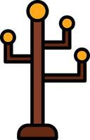 Coat Rack Icon Design Symbol vector