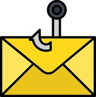 Phishing Icon Design Symbol vector