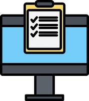 Online Job Icon Design Symbol vector