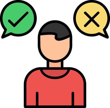 decisión marcador icono diseño símbolo vector