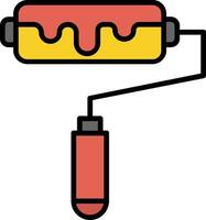 Roller Icon Design Symbol vector