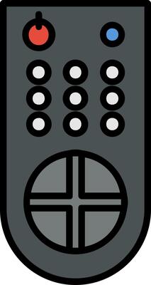 Remote Icon Design Symbol