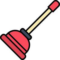 Plunger Icon Design Symbol vector