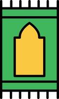 Sajadah Icon Design Symbol vector