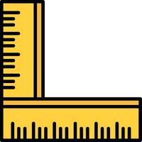 Ruler Icon Design Symbol vector