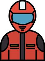 Racer Icon Design Symbol vector